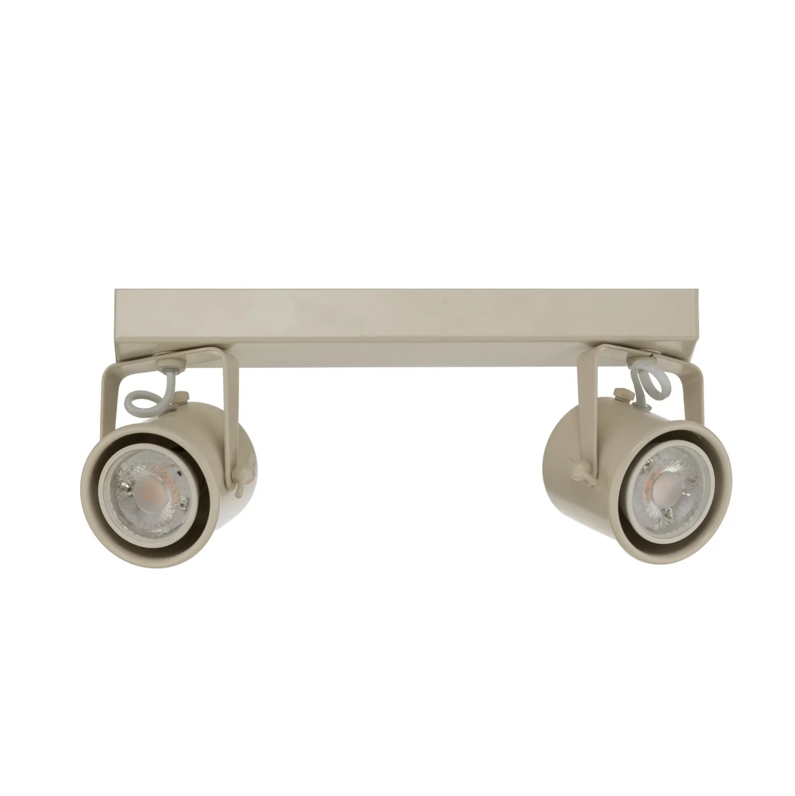 Downlight Canico, 2 luces, color crema