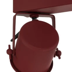 Downlight Canico, 2 luces, rojo