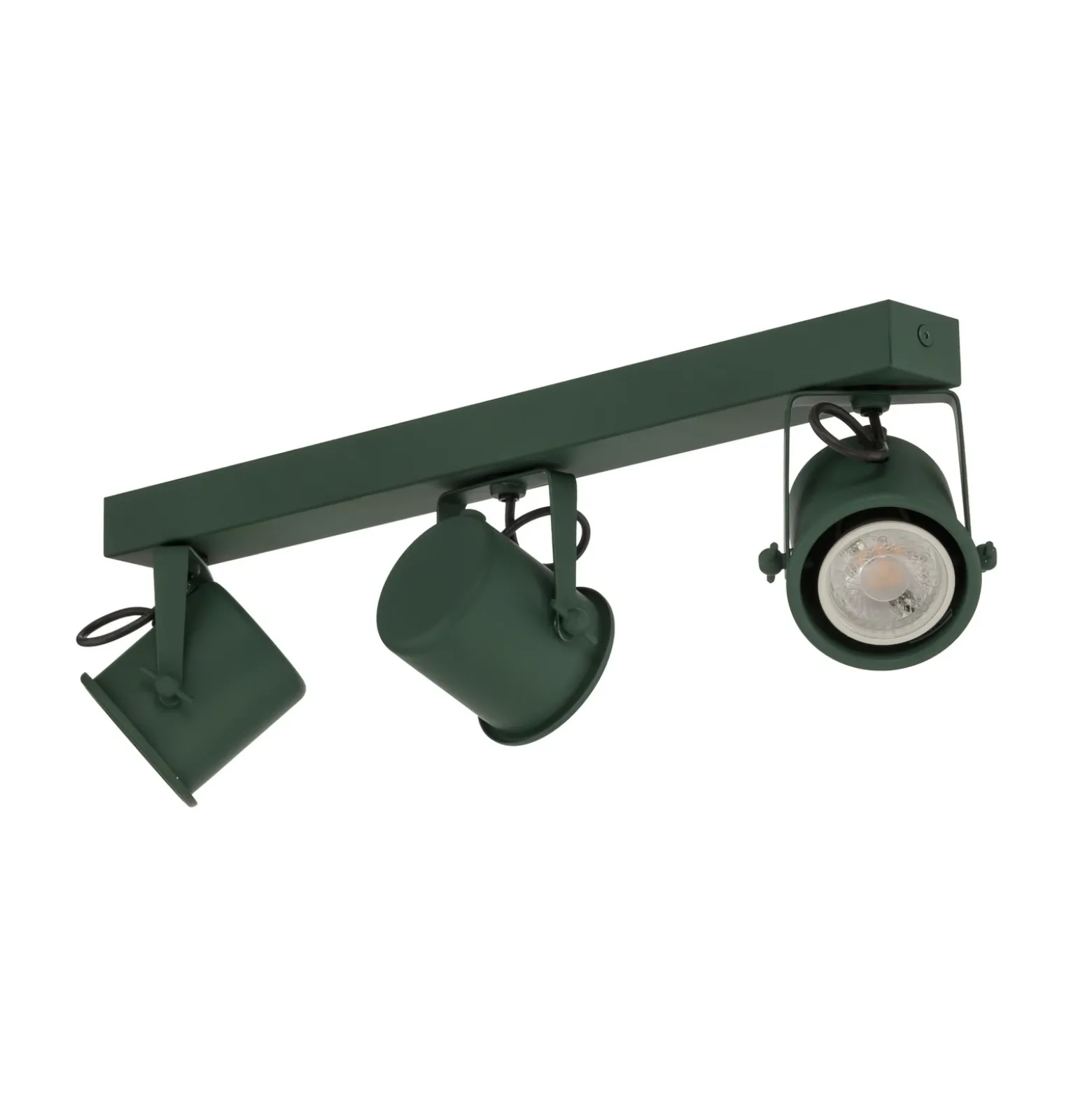 Downlight Canico, 3 luces, verde