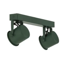 Downlight Canico, 2 luces, verde