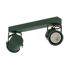 Downlight Canico, 2 luces, verde