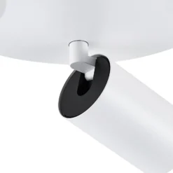 Downlight CAN TILT, blanco, Ø 23 cm, 3 luces, metal, GU10