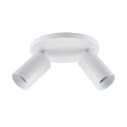 Downlight CAN TILT, blanco, Ø 20 cm, 2 luces, metal, GU10