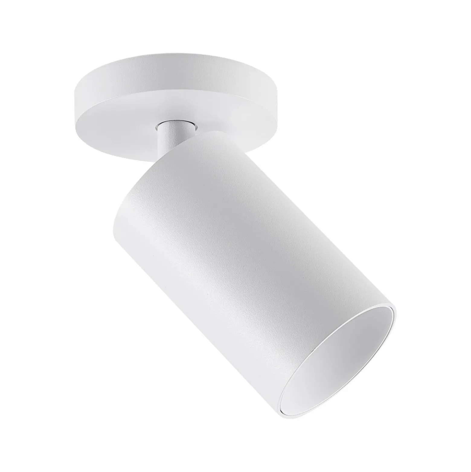 Downlight CAN TILT, blanco, Ø 8 cm, 1 luz, metal, GU10