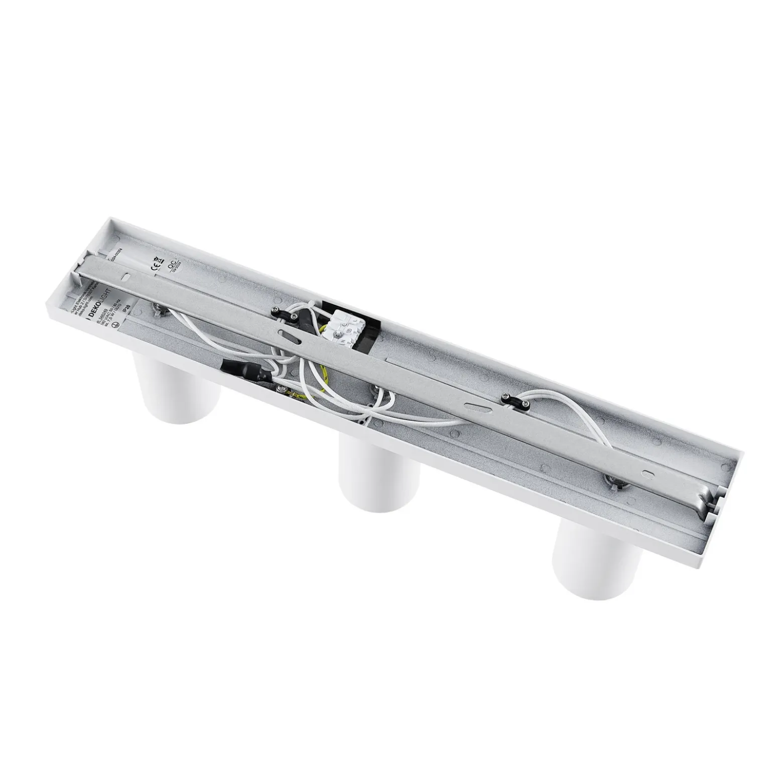Downlight CAN TILT, blanco, 48 x 9 cm, 3 luces, metal GU10