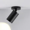Downlight CAN TILT, negro, Ø 8 cm, 1 luz, metal GU10