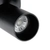 Downlight CAN TILT, negro, Ø 25 cm, 3 luces metal GU10