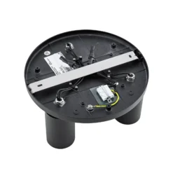 Downlight CAN TILT, negro, Ø 25 cm, 3 luces metal GU10