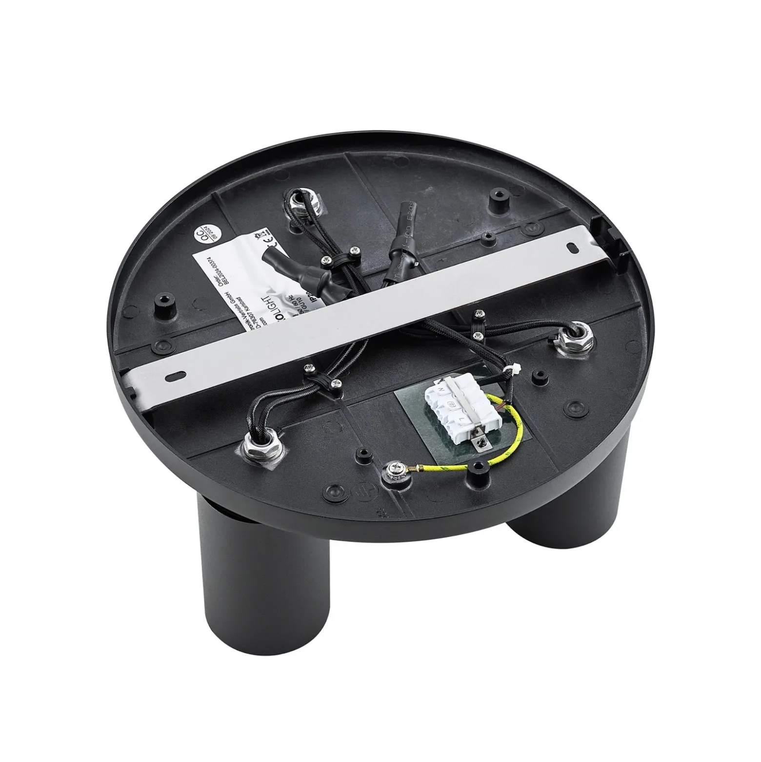 Downlight CAN TILT, negro, Ø 25 cm, 3 luces metal GU10