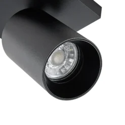 Downlight CAN TILT, negro, 11 x 9 cm, 1 luz, metal GU10