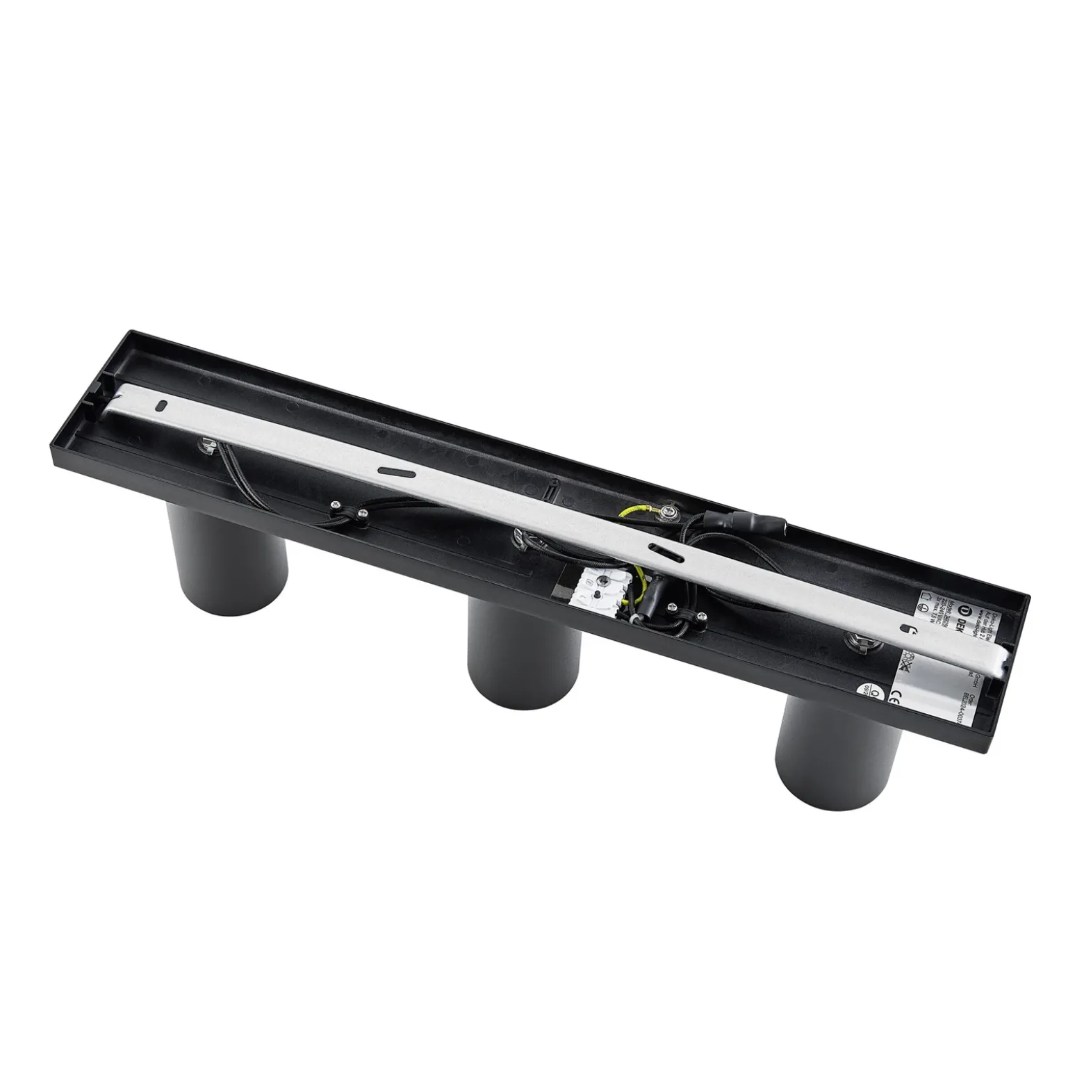 Downlight CAN TILT, negro, 48 x 9 cm, 3 luces, metal GU10