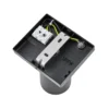 Downlight CAN TILT, negro, 11 x 9 cm, 1 luz, metal GU10