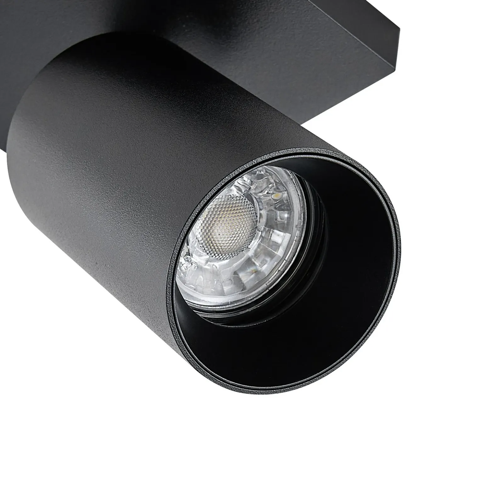 Downlight CAN TILT, negro, 11 x 9 cm, 1 luz, metal GU10