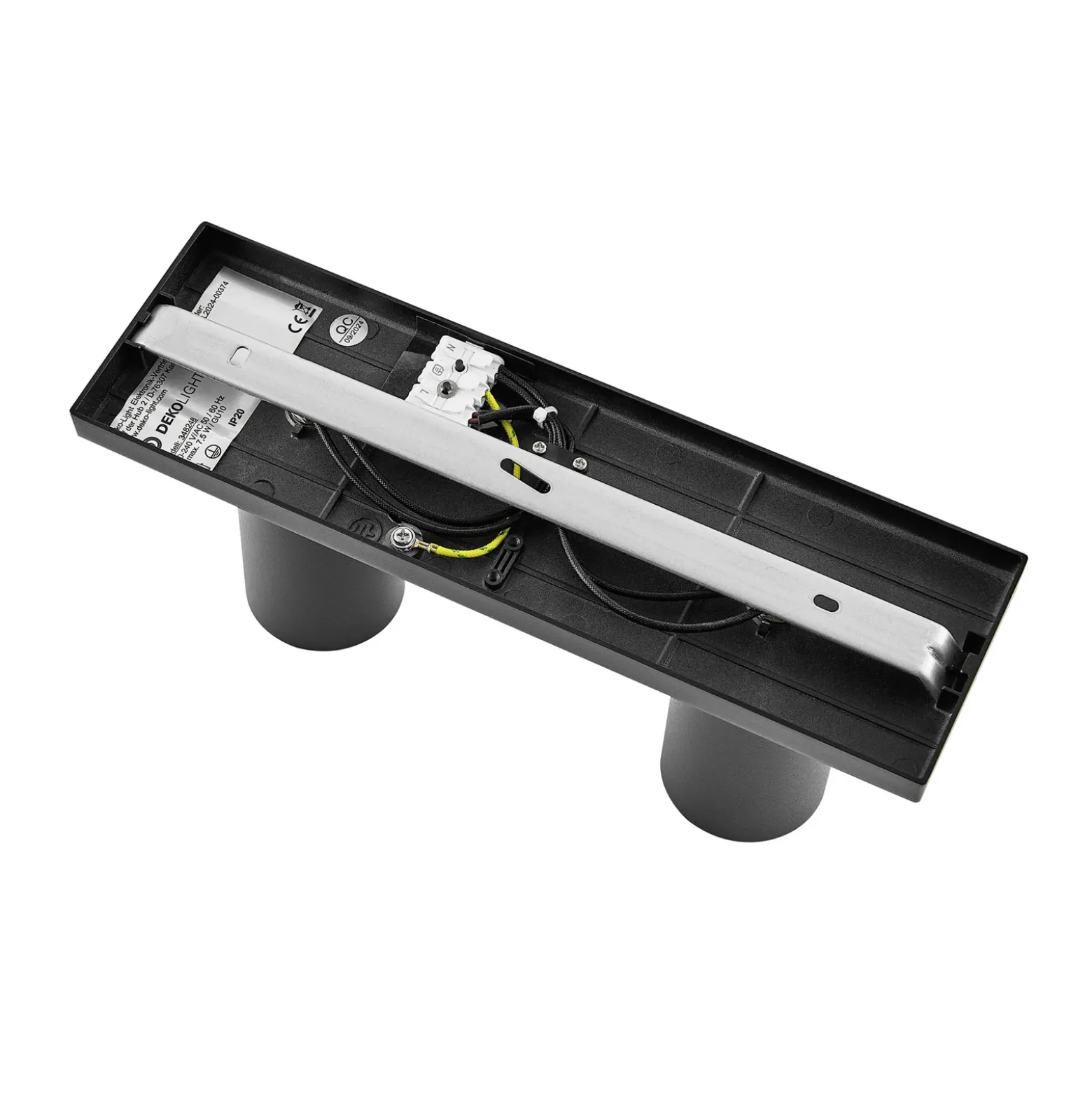 Downlight CAN TILT, negro, 31 x 9 cm, 2 luces, metal GU10