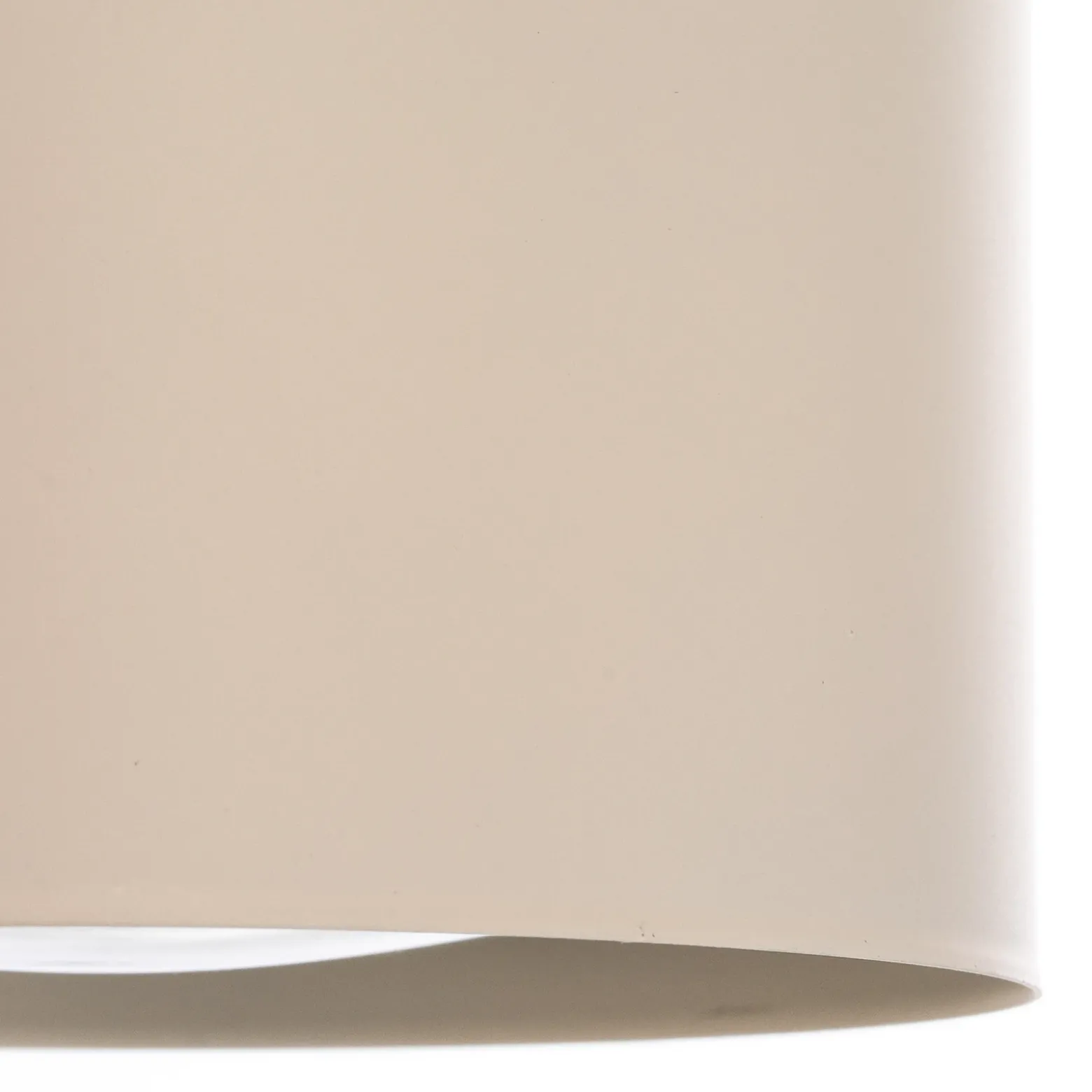 Downlight Chloe color crema, metal, 9 cm de altura, orientable, GU10