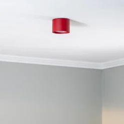 Downlight Chloe fijo, rojo