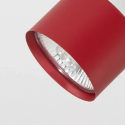 Downlight Chloe orientable 1 luz, rojo