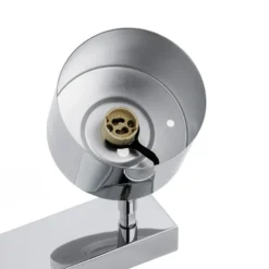 Downlight Chloe, orientable, 3 luces, acero cromado