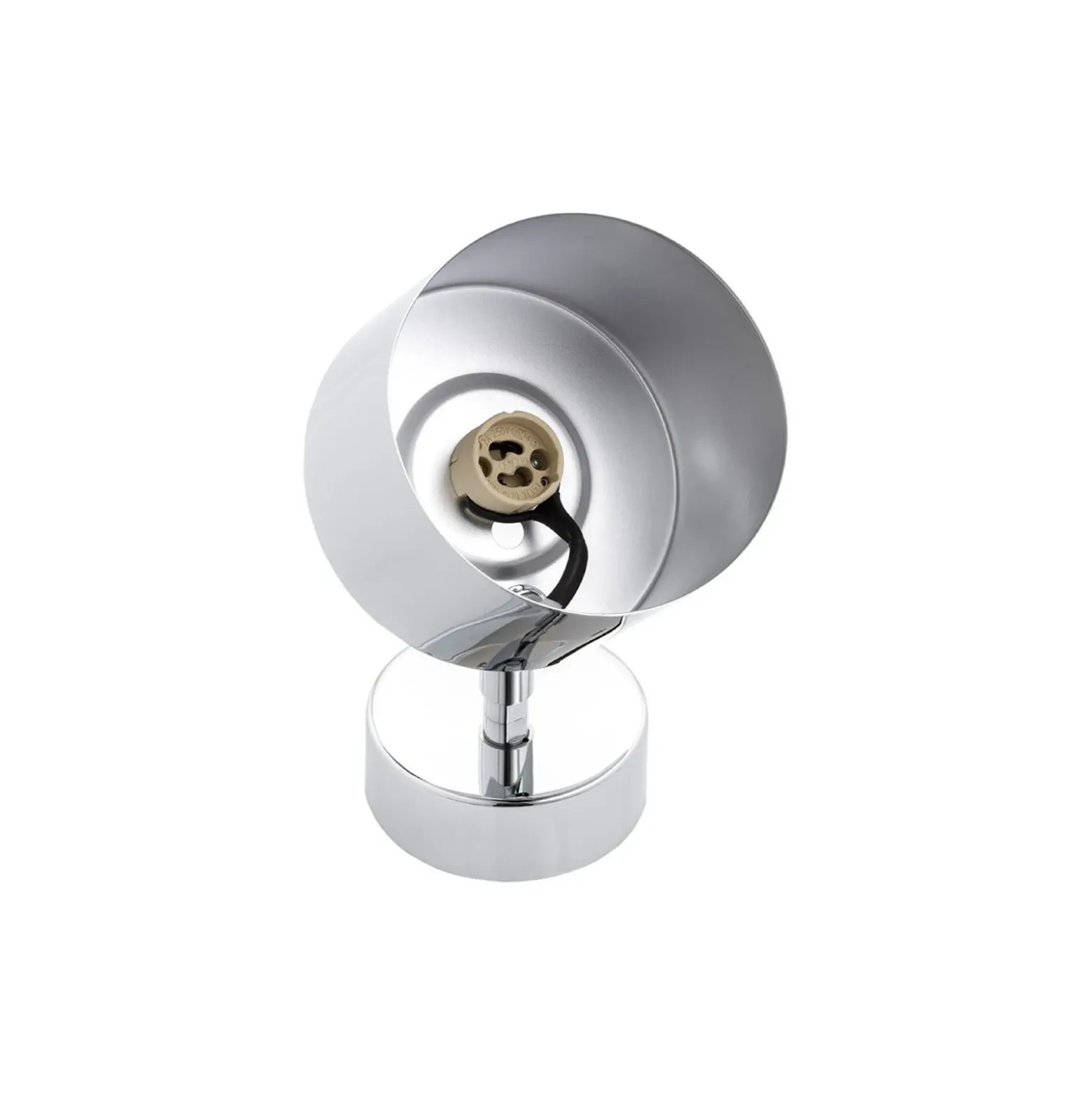 Downlight Chloe, orientable, 1 luz, acero cromado