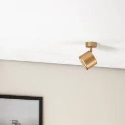 Downlight Chloe orientable 1 luz, dorado