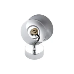 Downlight Chloe, orientable, 1 luz, acero cromado