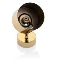 Downlight Chloe, orientable, 1 luz, acero color latón