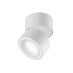 Downlight Clippo de Egger DLS, blanco/blanco, Ø 10 cm, DALI, DTW