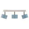 Downlight Cloudy 3 luces azul