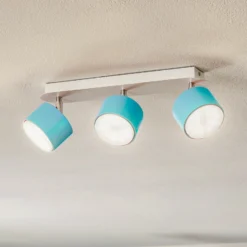 Downlight Cloudy 3 luces azul