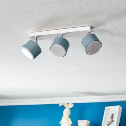 Downlight Cloudy 3 luces azul