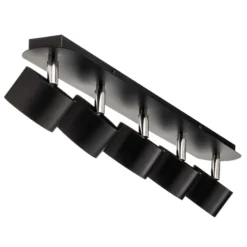 Downlight Cloudy 5 luces negro
