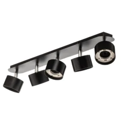Downlight Cloudy 5 luces negro