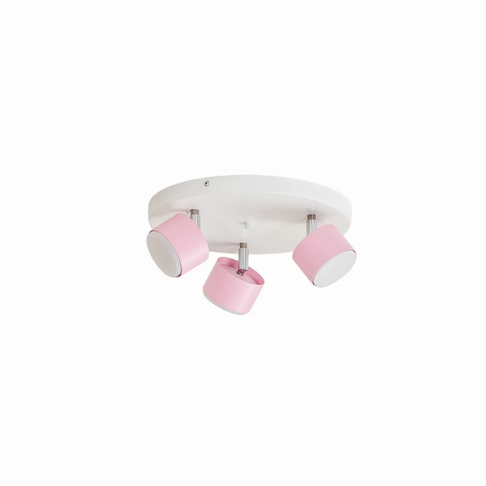 Downlight Cloudy 3 luces redondo rosa