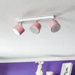 Downlight Cloudy 3 luces rosa