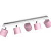 Downlight Cloudy 5 luces rosa