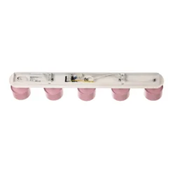 Downlight Cloudy 5 luces rosa