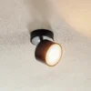 Downlight Cloudy 1 luz negro
