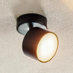 Downlight Cloudy 1 luz negro