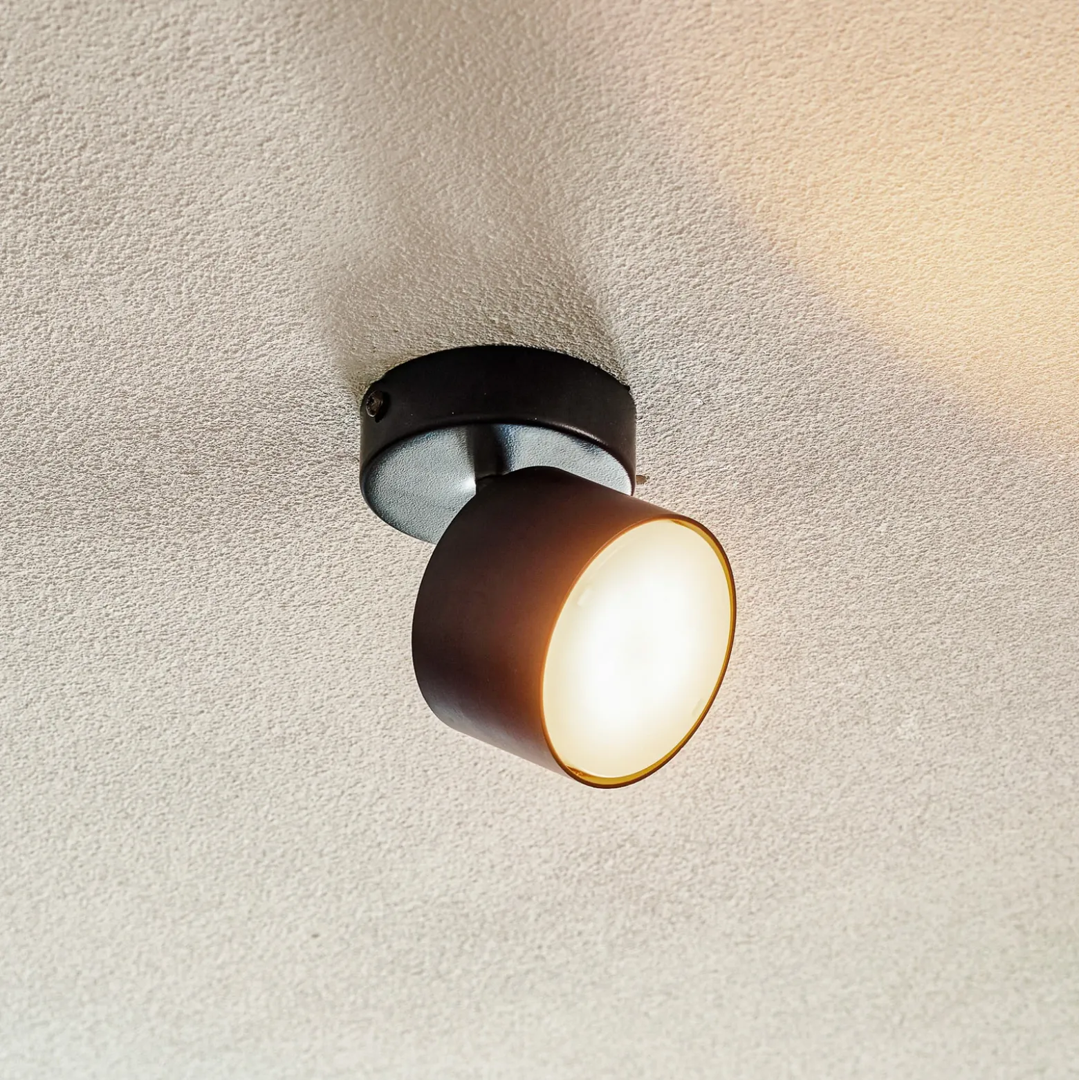 Downlight Cloudy 1 luz negro