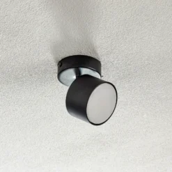 Downlight Cloudy 1 luz negro