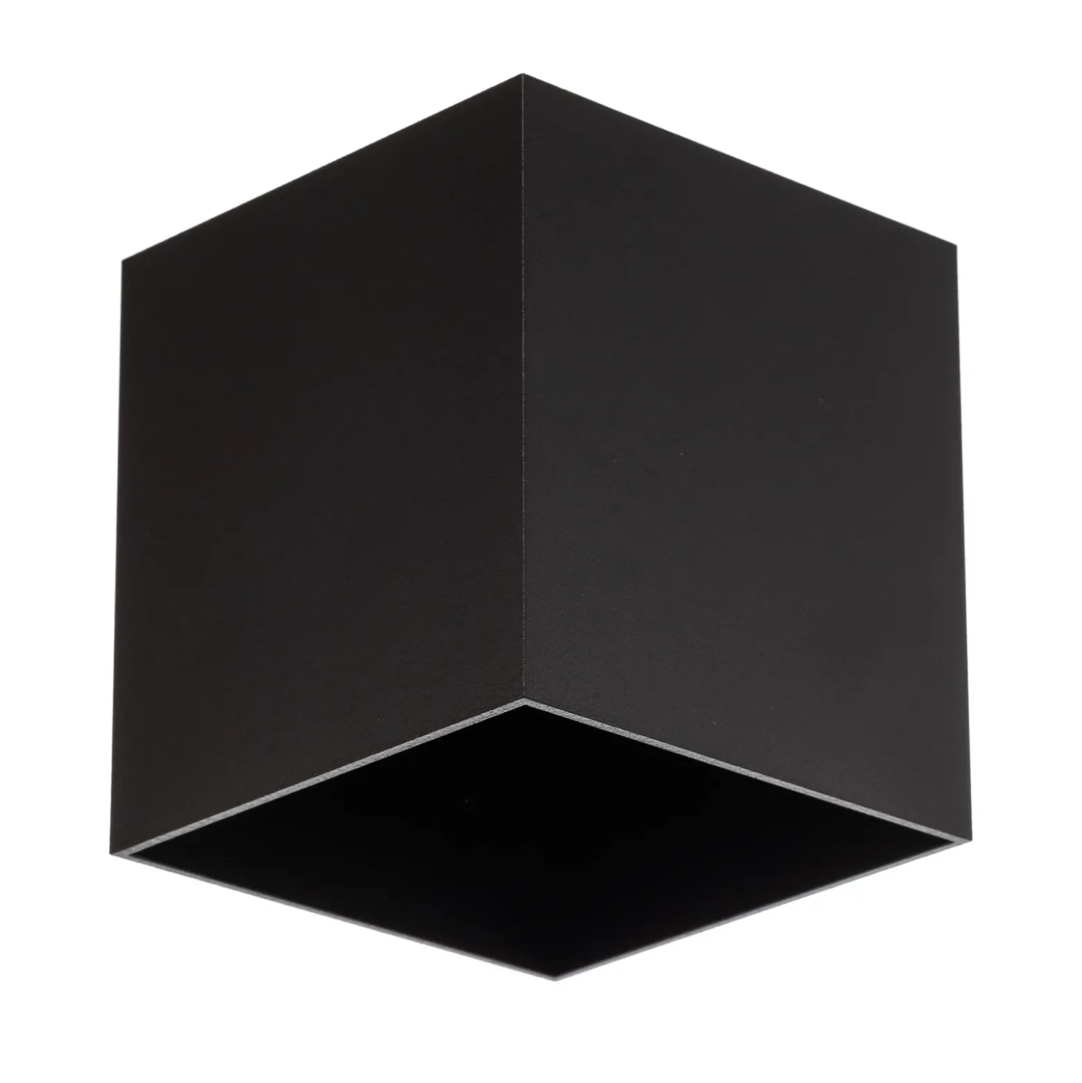 Downlight Cobble en forma angular, negro