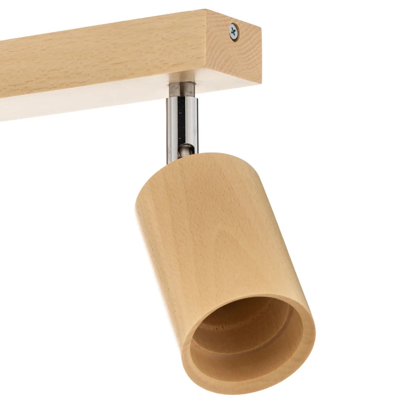 Downlight Cre de madera, 3 luces