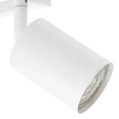 Downlight de techo Lindby Bravius, blanco, 6 luces, hierro