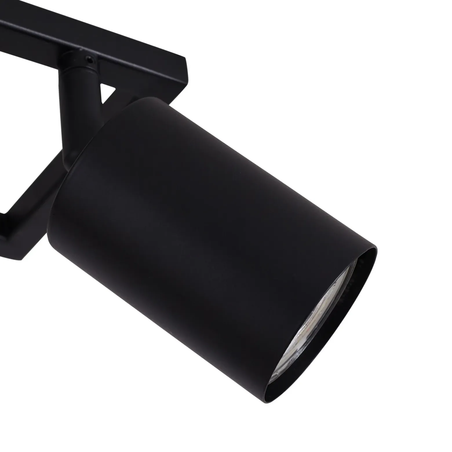 Downlight de techo Lindby Bravius, negro, 6 luces, hierro