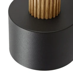 Downlight de techo Lindby Lenja, 2 luces, negro, E14, metal