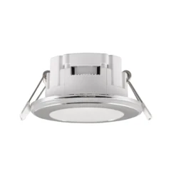 Downlight empotrada LED Argus RGBW mando Ø8 cromo