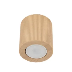 Downlight Eve, 8,5 cm de altura, casquillo GU10, madera