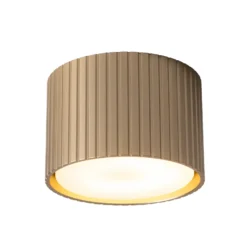 Downlight Ferro, beige, plástico, 6 cm de altura, GX53