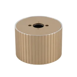 Downlight Ferro, beige, plástico, 6 cm de altura, GX53