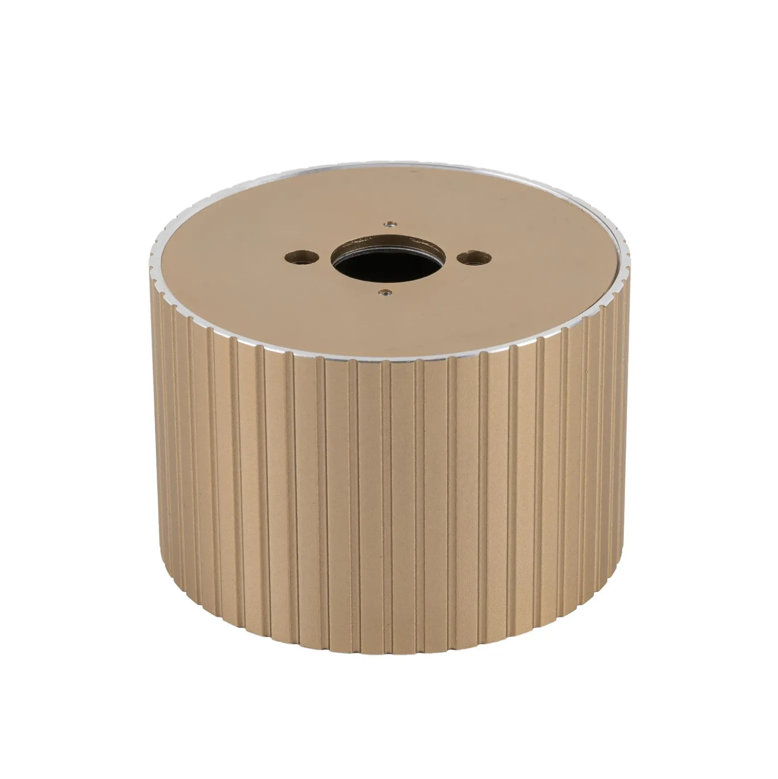 Downlight Ferro, beige, plástico, 6 cm de altura, GX53